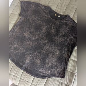 Zella Acid Wash T Shirt - Size Large